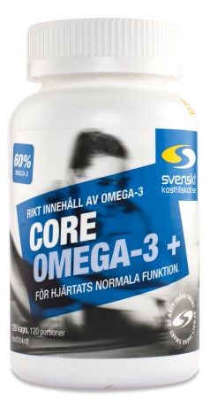 Core omega-3 + är nummer 3 i detta bäst i test!